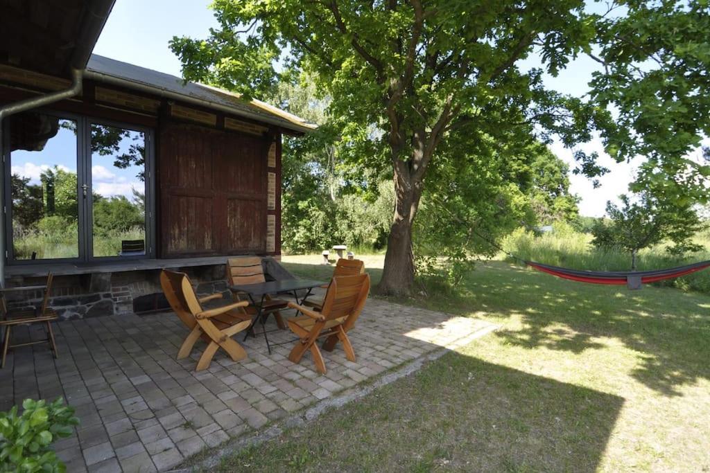 Romantisches Studio Am Waldesrand Mit Gartensauna Schwarz 외부 사진
