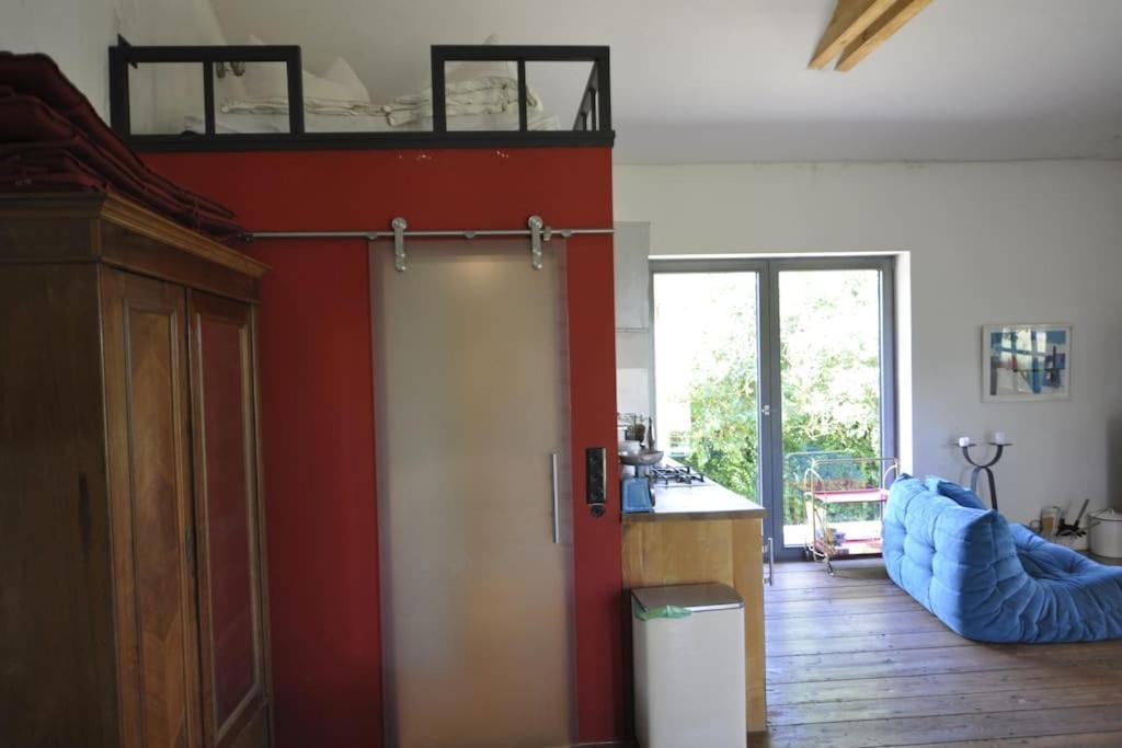 Romantisches Studio Am Waldesrand Mit Gartensauna Schwarz 외부 사진