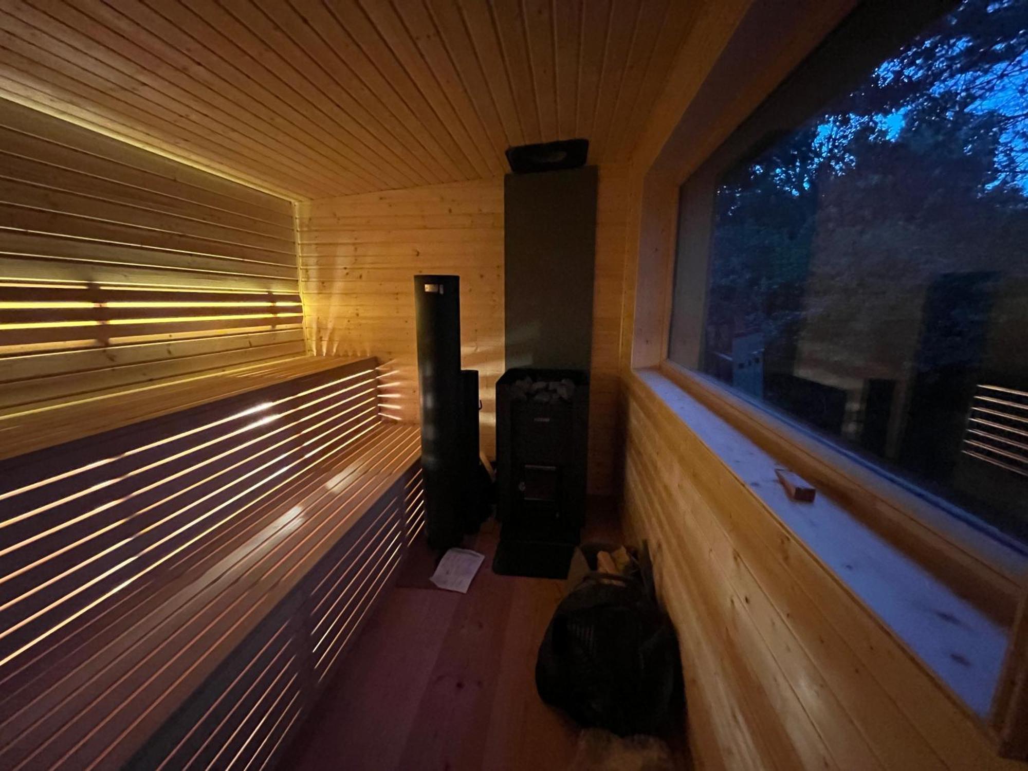 Romantisches Studio Am Waldesrand Mit Gartensauna Schwarz 외부 사진